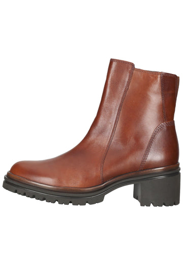 Gabor Stiefelette Glattleder Dunkelbraun - surf4shoes