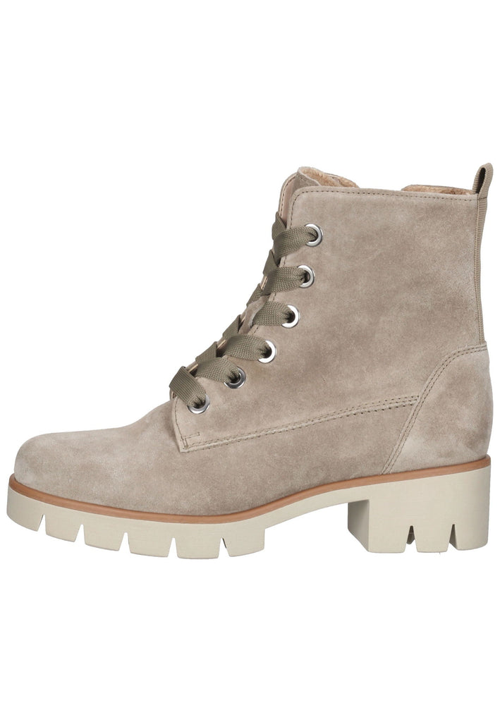 Gabor Stiefelette Leder Beige - surf4shoes