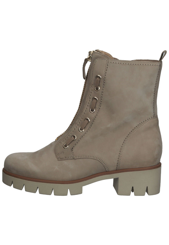 Gabor Stiefelette Leder Hellbeige - surf4shoes