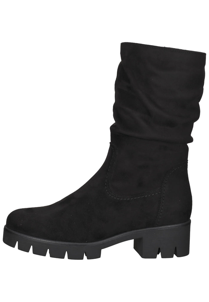 Gabor Stiefelette Textil Schwarz - surf4shoes