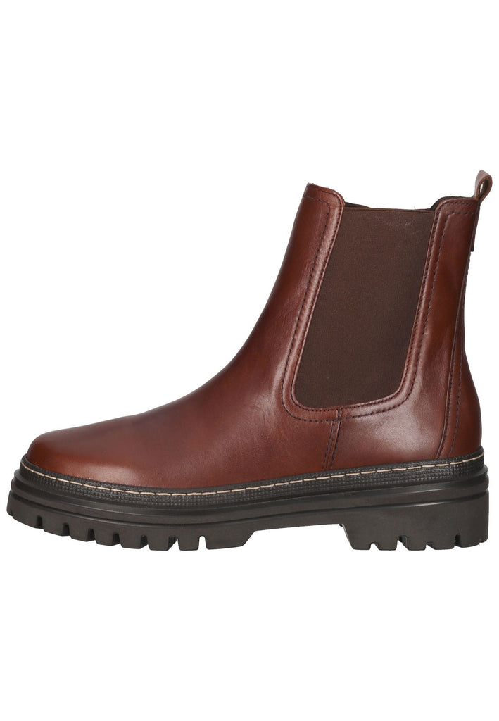 Gabor Stiefelette Glattleder Dunkelbraun - surf4shoes