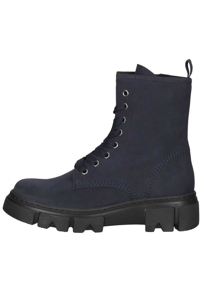 Gabor Stiefelette Leder Blau - surf4shoes