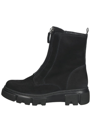 Gabor Stiefelette Leder Schwarz - surf4shoes