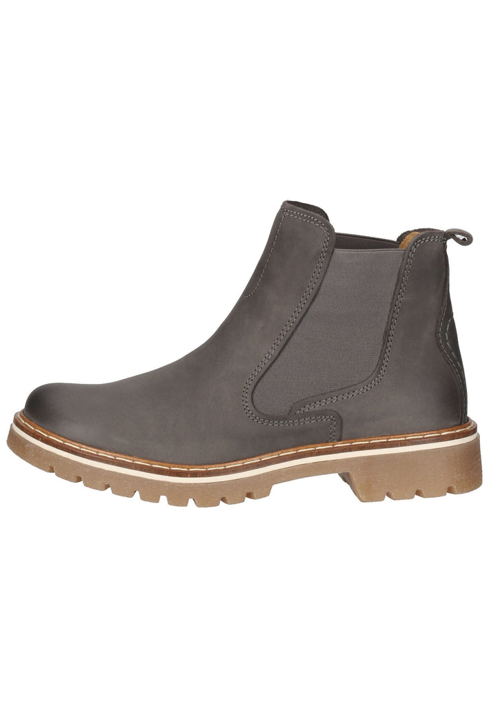Gabor Stiefelette Leder Dunkelgrau - surf4shoes