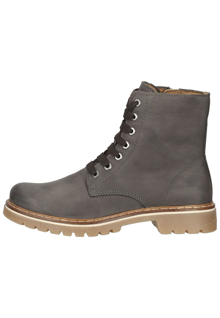 Gabor Stiefelette Leder Dunkelgrau - surf4shoes