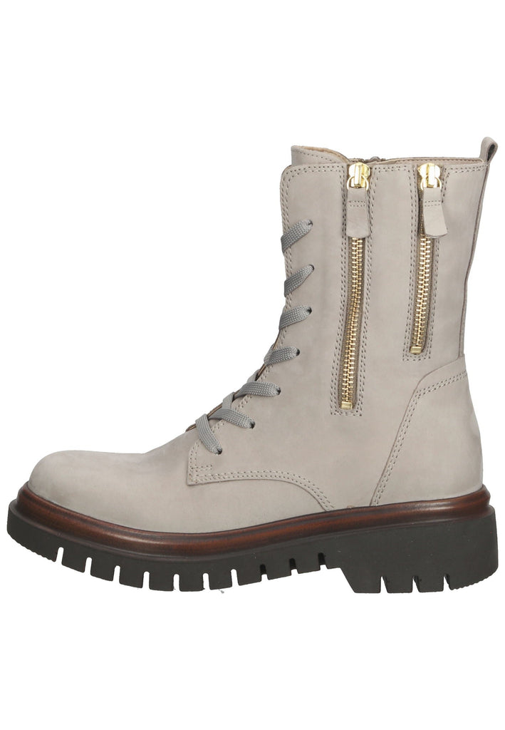 Gabor Stiefelette Leder Leinen - surf4shoes