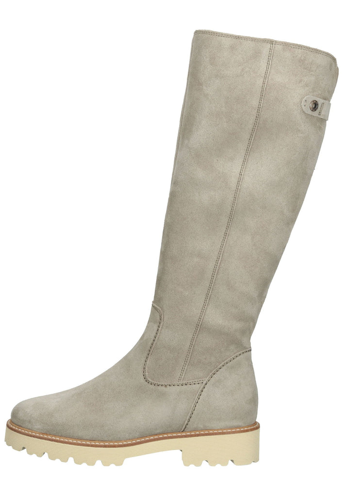 Gabor Stiefel Leder Beige - surf4shoes