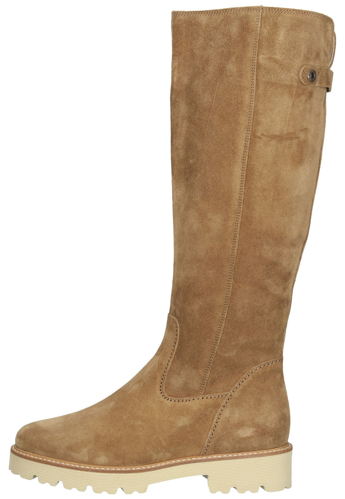 Gabor Stiefel Leder Hellbraun - surf4shoes