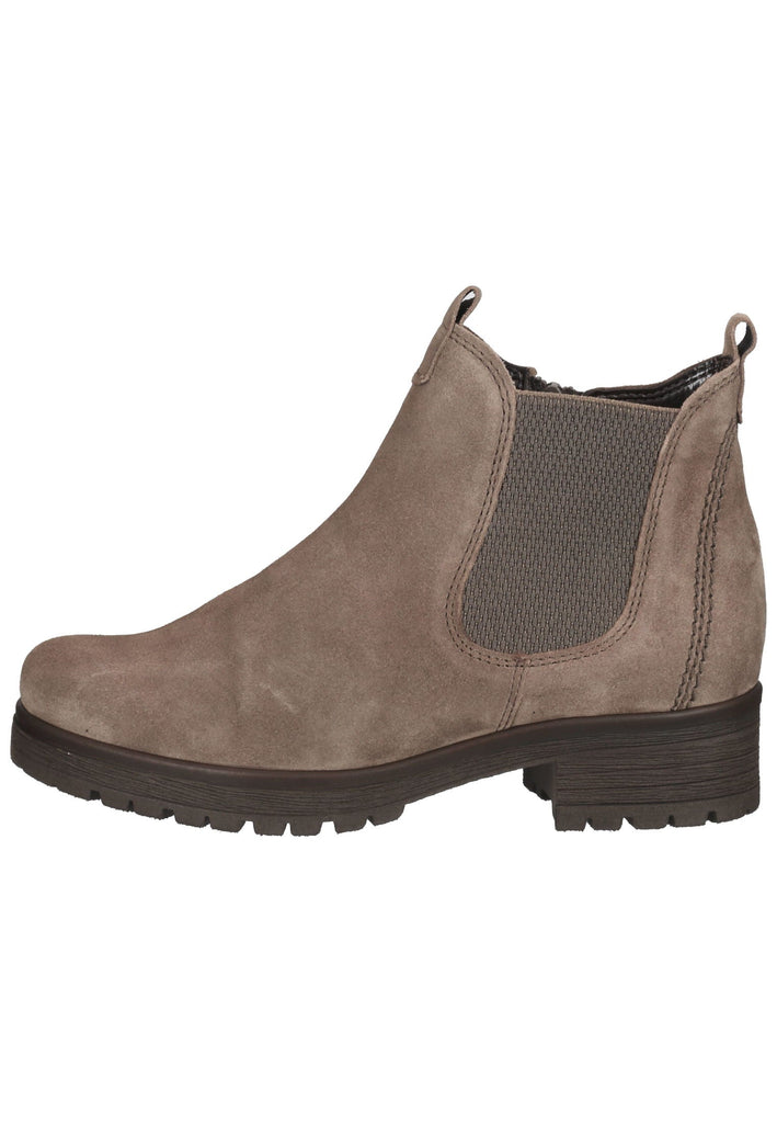 Gabor Stiefelette Veloursleder Braun - surf4shoes