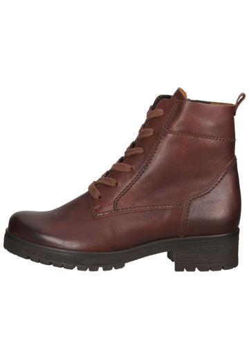Gabor Stiefelette Glattleder Dunkelbraun - surf4shoes