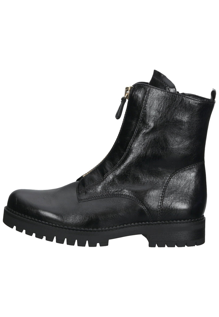 Gabor Stiefelette Glattleder Schwarz - surf4shoes