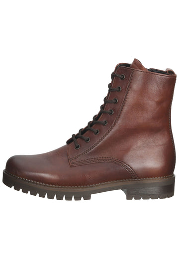 Gabor Stiefelette Glattleder Dunkelbraun - surf4shoes