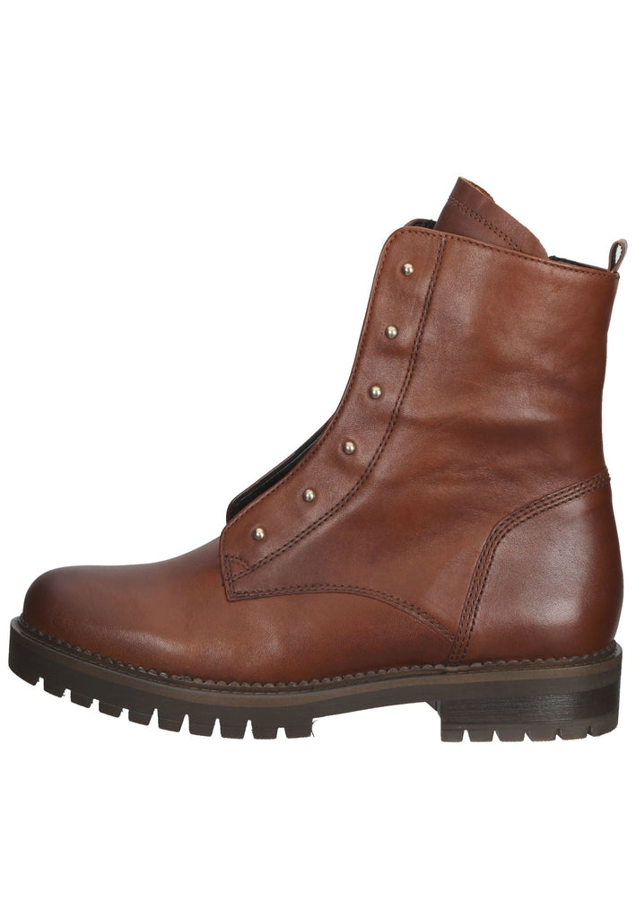 Gabor Stiefelette Glattleder Dunkelbraun - surf4shoes