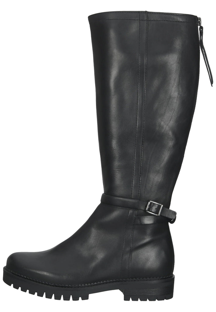 Gabor Stiefel Glattleder Schwarz - surf4shoes