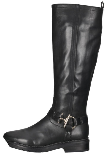 Gabor Stiefel Glattleder Schwarz - surf4shoes