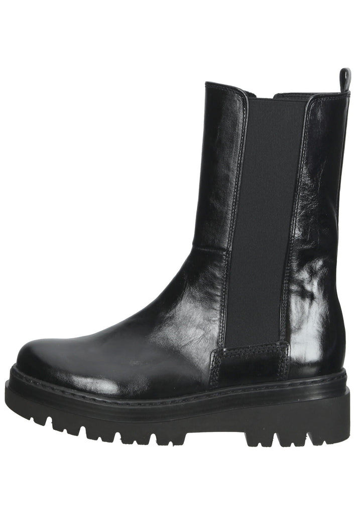 Gabor Stiefel Glattleder Schwarz - surf4shoes