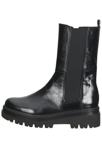 Gabor Stiefel Glattleder Schwarz - surf4shoes