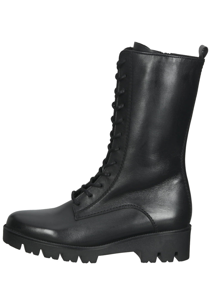 Gabor Stiefel Glattleder Schwarz - surf4shoes