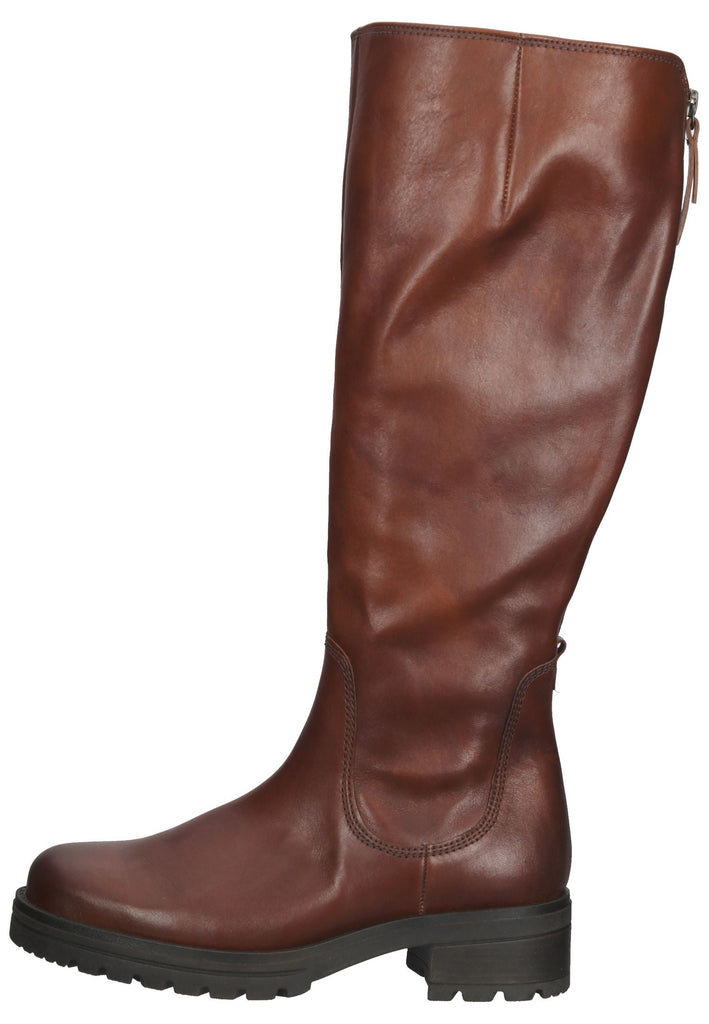 Gabor Stiefel Glattleder Dunkelbraun - surf4shoes