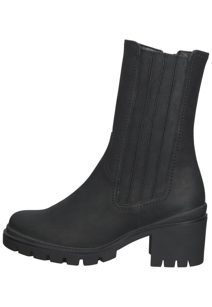 Gabor Stiefelette Leder Schwarz - surf4shoes