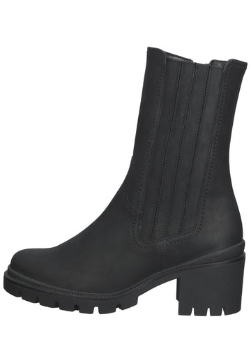 Gabor Stiefelette Leder Schwarz - surf4shoes