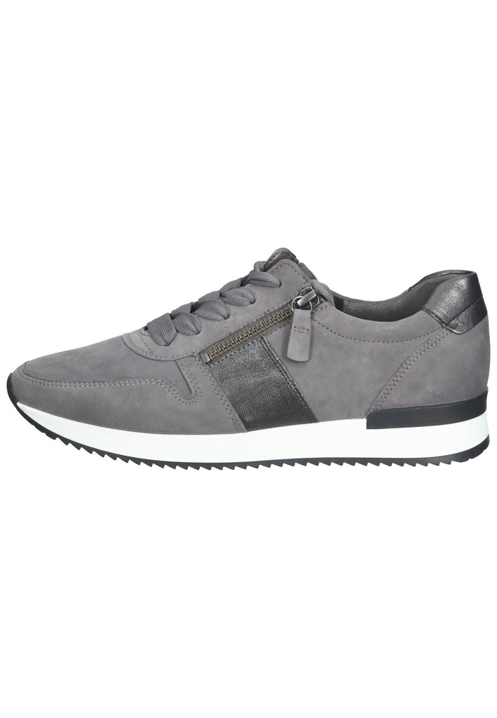Gabor Sneaker Veloursleder Dunkelgrau - surf4shoes