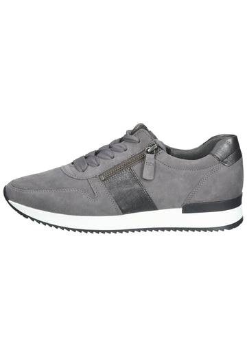 Gabor Sneaker Veloursleder Dunkelgrau - surf4shoes