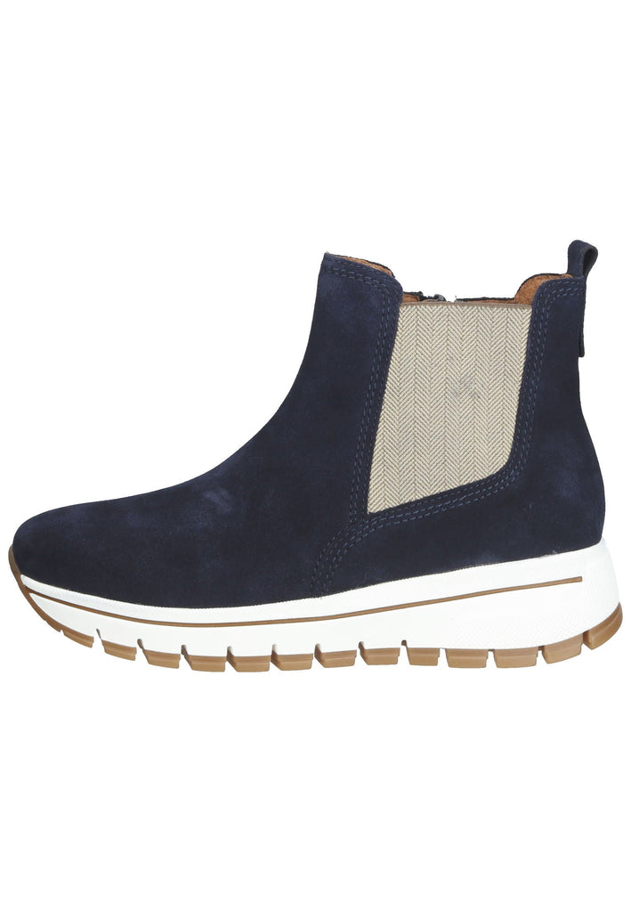 Gabor Stiefelette Leder Marine - surf4shoes