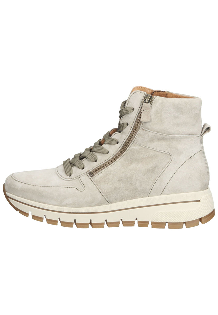 Gabor Stiefelette Leder Hellbeige - surf4shoes