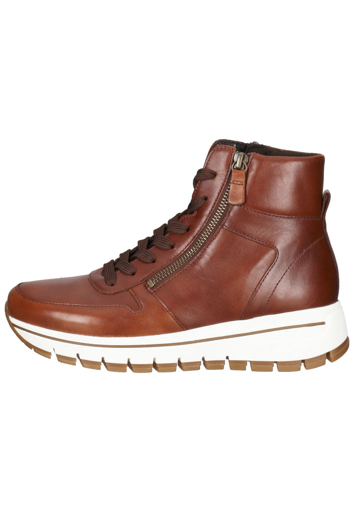 Gabor Stiefelette Glattleder Dunkelbraun - surf4shoes