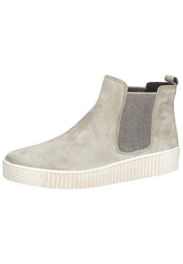 Gabor Stiefelette Leder Beige - surf4shoes