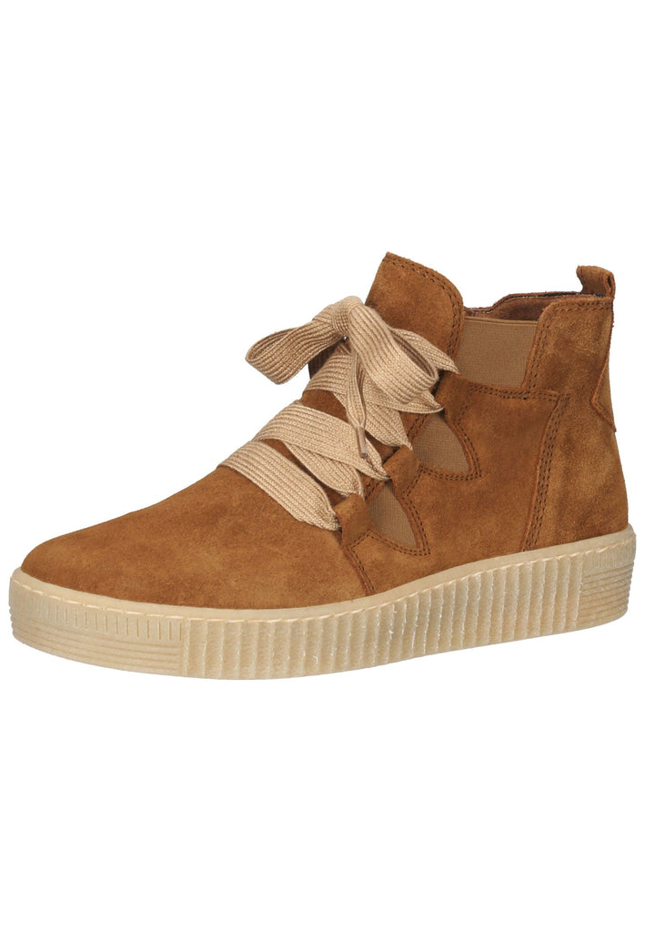 Gabor Stiefelette Leder Cognac - surf4shoes