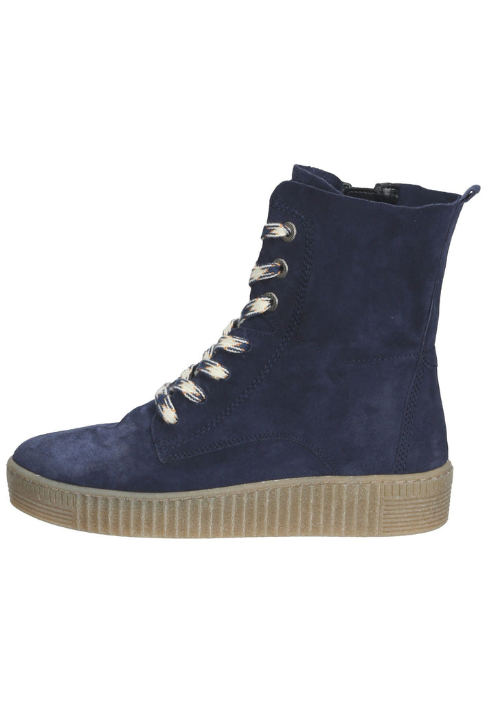 Gabor Stiefelette Leder Marine - surf4shoes