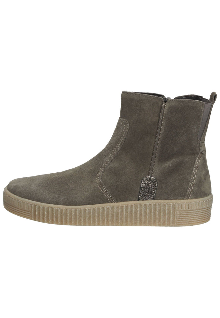 Gabor Stiefelette Leder Braun - surf4shoes