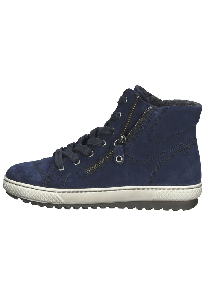 Gabor Stiefelette Leder Marine - surf4shoes
