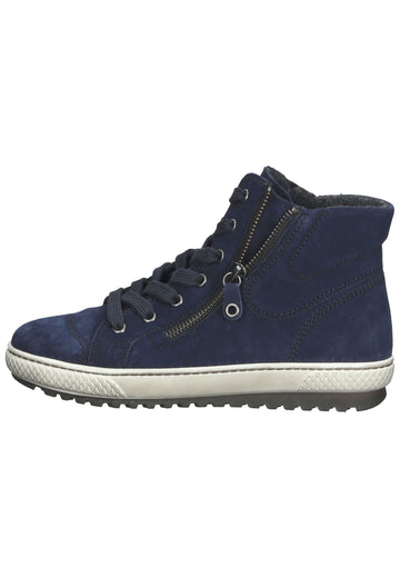 Gabor Stiefelette Leder Marine - surf4shoes