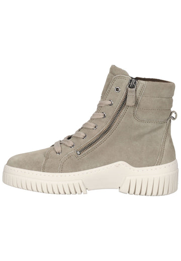 Gabor Stiefelette Leder Beige - surf4shoes