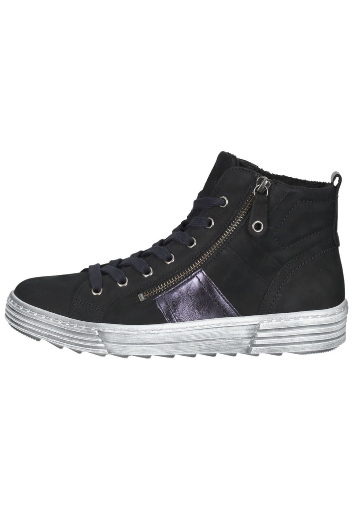 Gabor Sneaker Nubukleder Nachtblau - surf4shoes