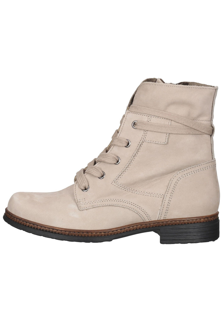 Gabor Stiefelette Leder Leinen - surf4shoes
