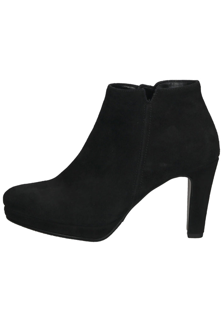 Gabor Stiefelette Leder Schwarz - surf4shoes