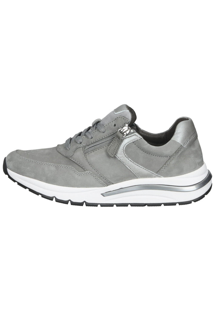 Gabor Sneaker Nubukleder Grau - surf4shoes