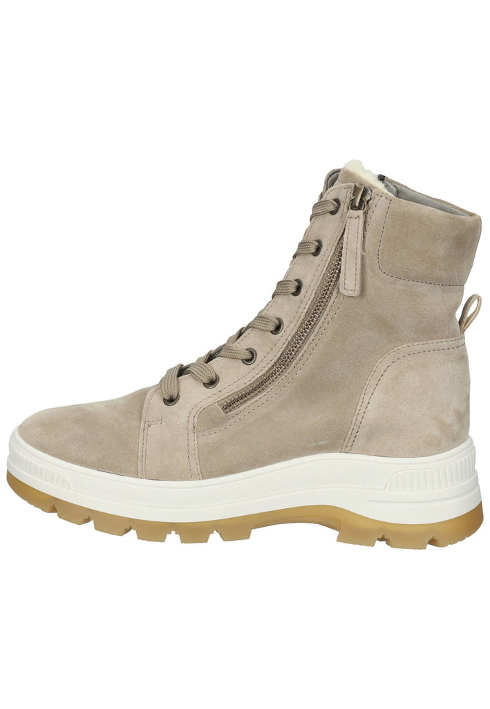 Gabor Stiefelette Nubukleder Kiesel Warmfutter - surf4shoes