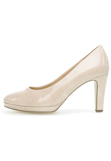 Gabor Pumps Lederimitat Sand - surf4shoes