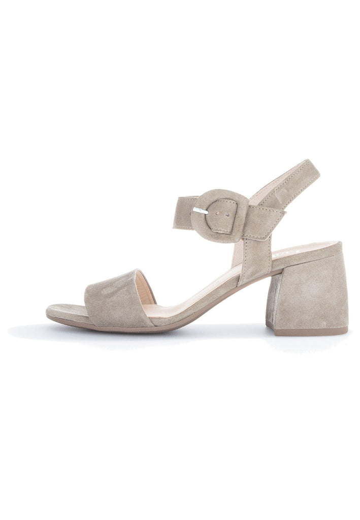 Gabor Sandalen Leder Beige - surf4shoes