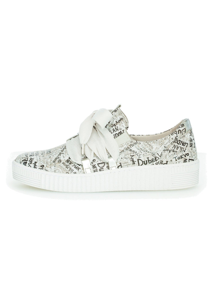 Gabor Sneaker Leder Hellgrau - surf4shoes