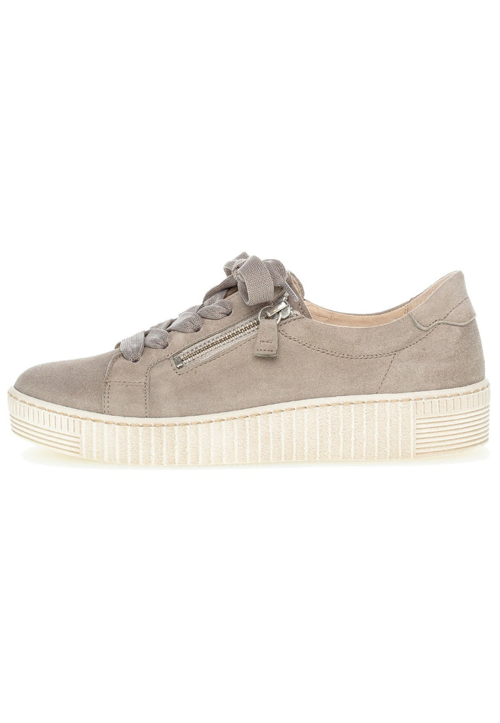 Gabor Sneaker Leder Beige - surf4shoes
