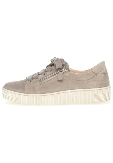Gabor Sneaker Leder Beige - surf4shoes