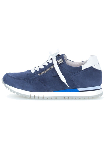 Gabor Sneaker Nappaleder Dunkelblau - surf4shoes