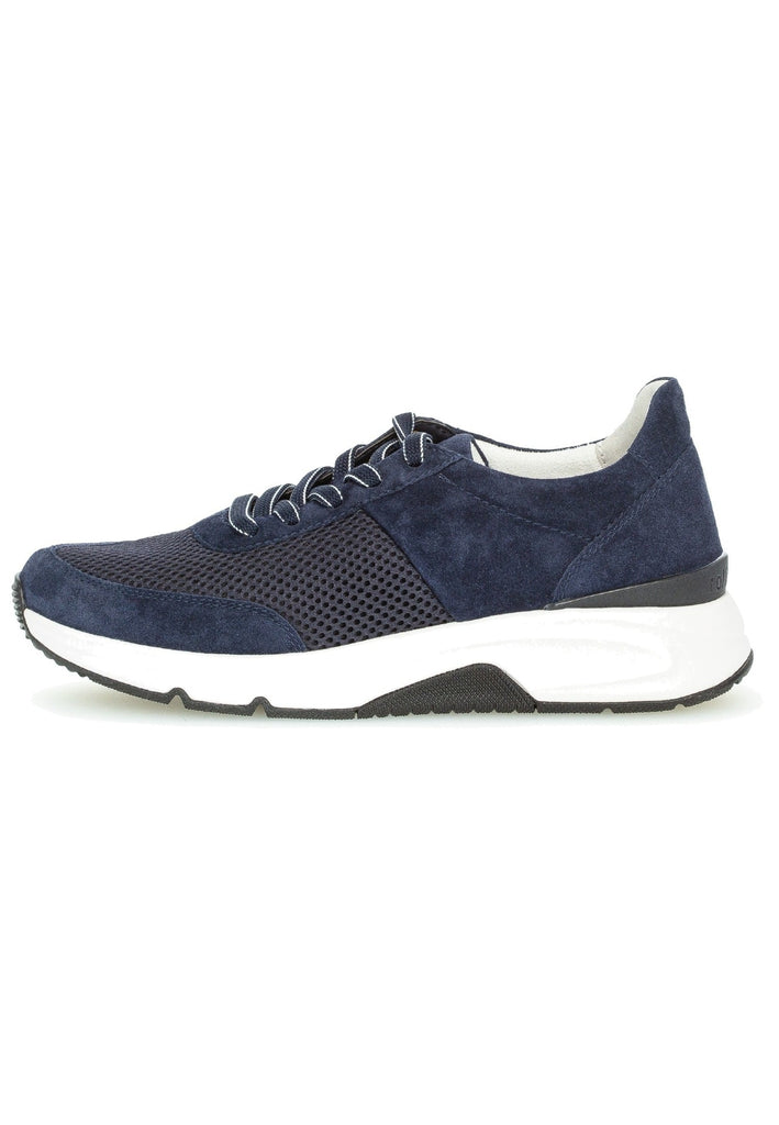 Gabor Sneaker Veloursleder Dunkelblau - surf4shoes