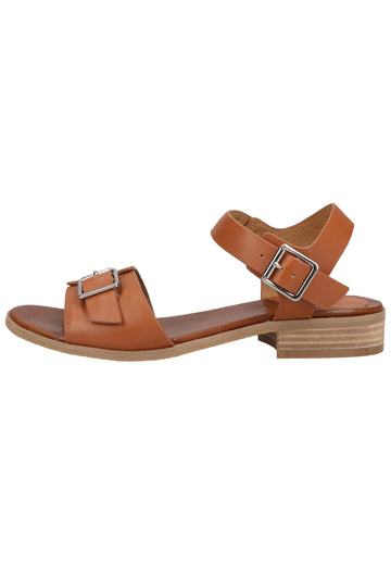 Kickers Sandalen Leder Camel - surf4shoes